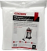 Мешки-пылесборники синтетические для промышленного пылесоса Crown CT42031, CT42030, CT42029, 70 л, 5 шт.
